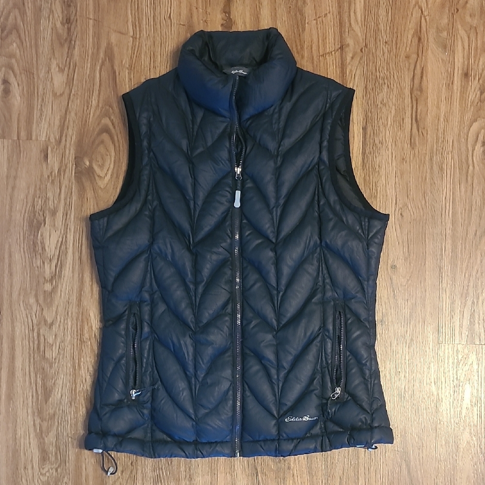 Eddie Bauer Women's Dark Blue Quilted Vest
